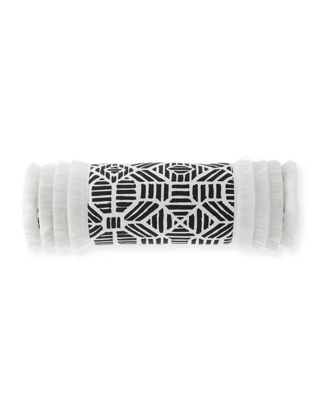 Madaba Fringe Bolster Pillow