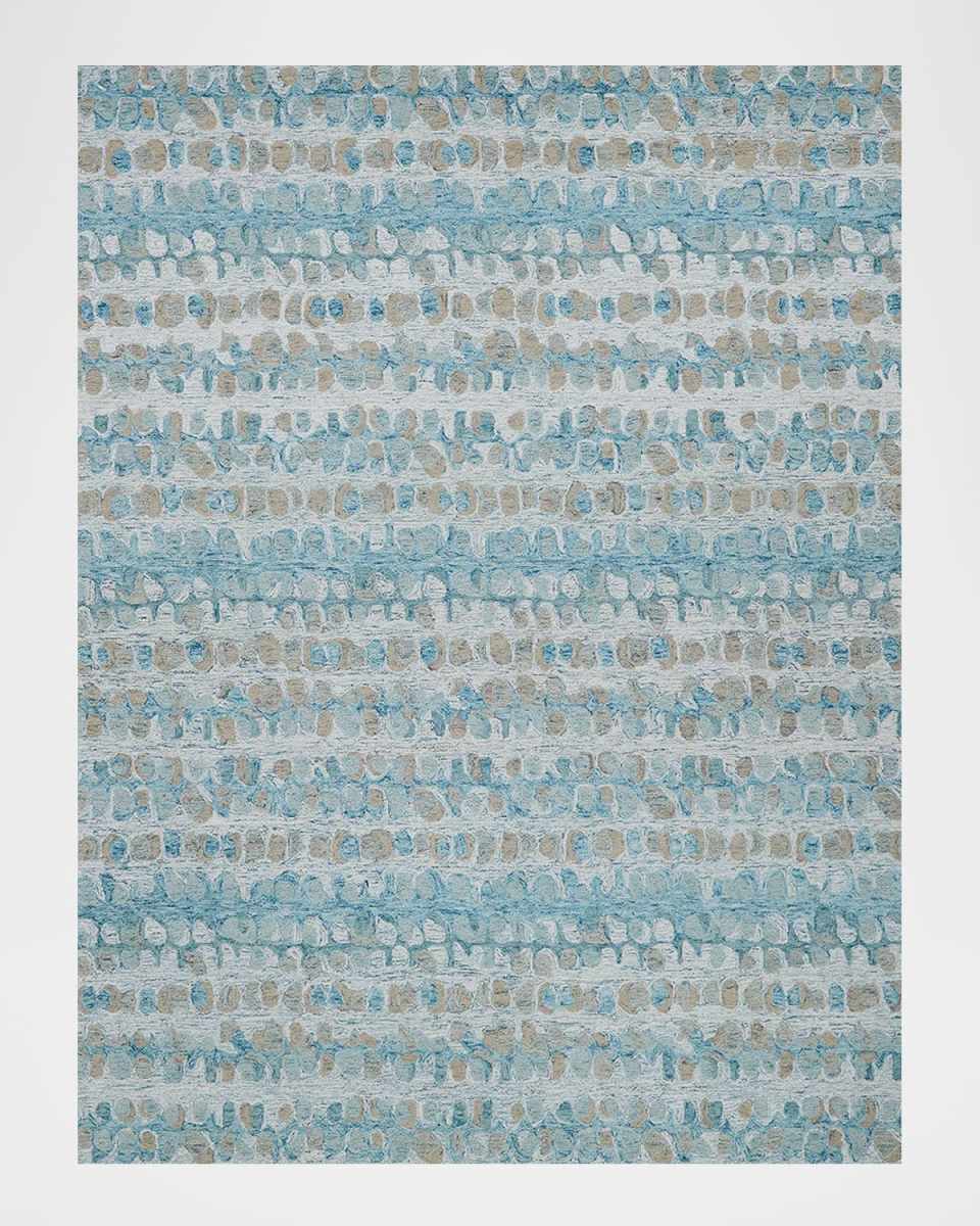 Colorplay Hand-Tufted Turquoise Rug, 10' x 14'