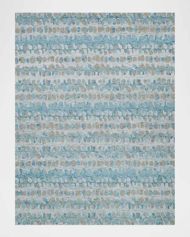 Colorplay Hand-Tufted Turquoise Rug, 10' x 14'