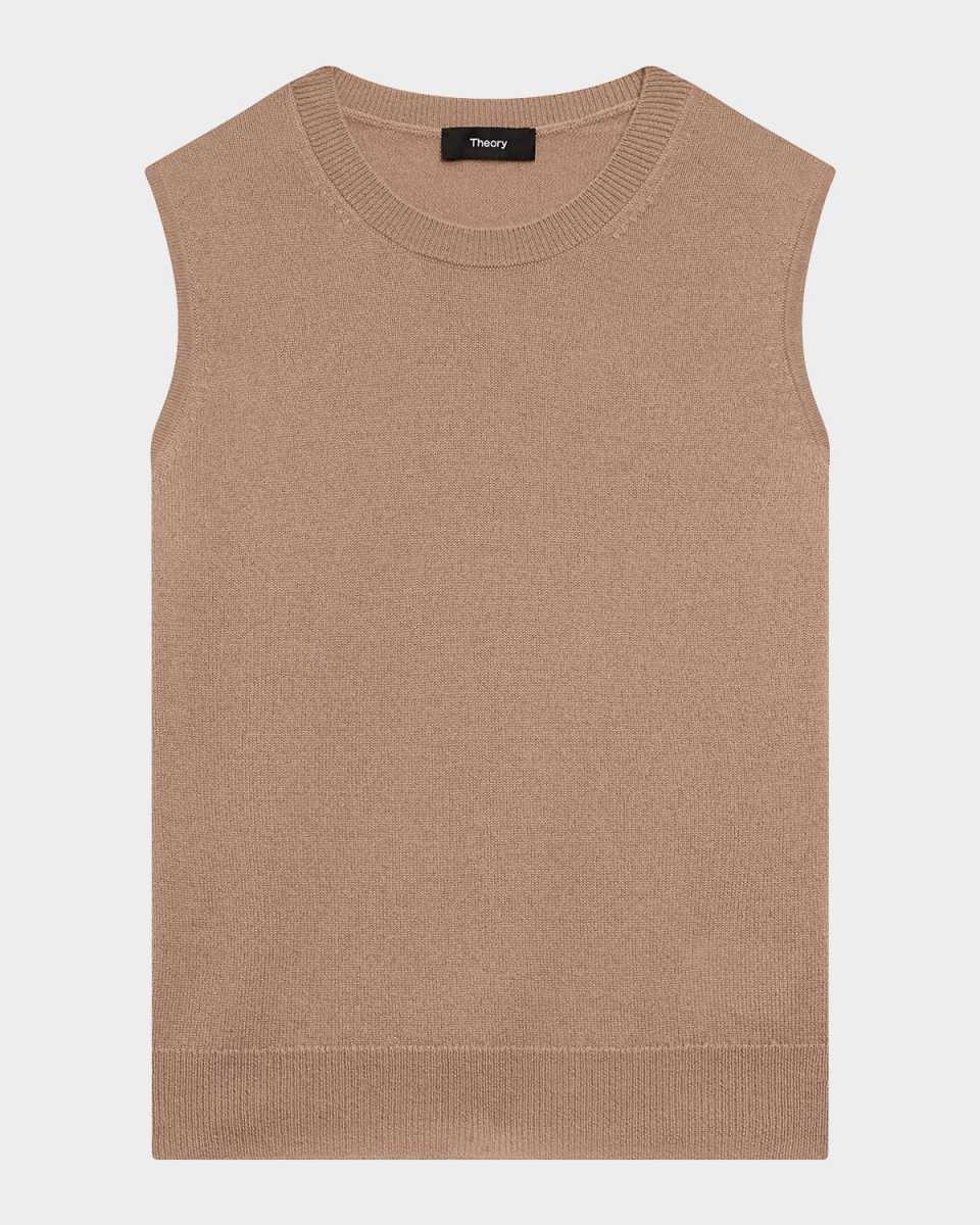 Cashmere Knit Shell Top
