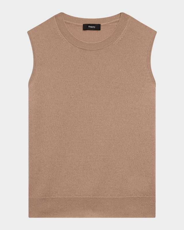 Cashmere Knit Shell Top