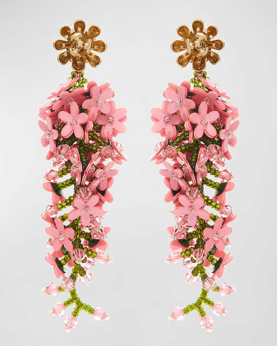 Cascading Flower Earrings