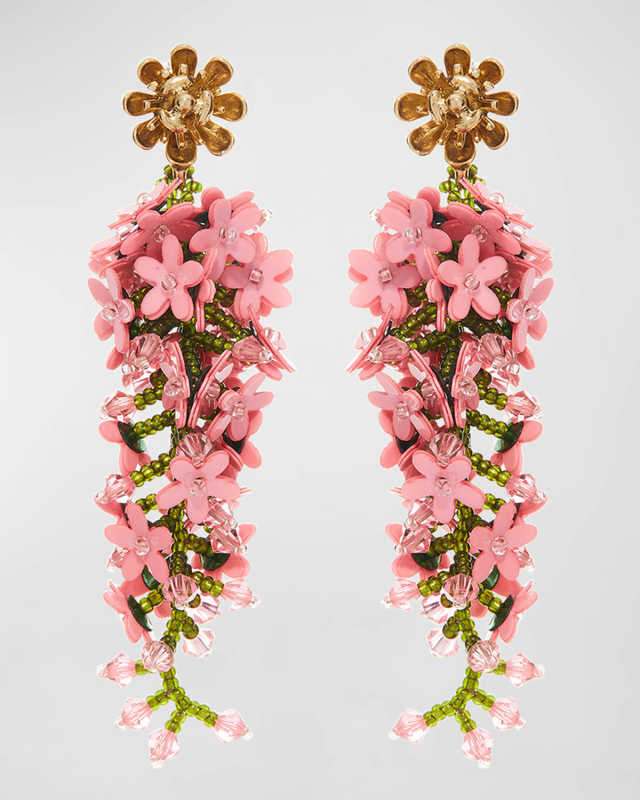 Cascading Flower Earrings