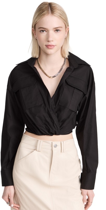 A. L.C. Corbin Top Black