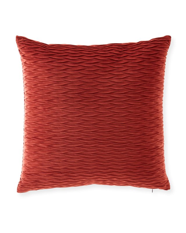 Boba Vermillion Decorative Pillow