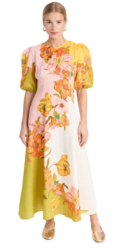 Alemais Silas Midi Dress Multi