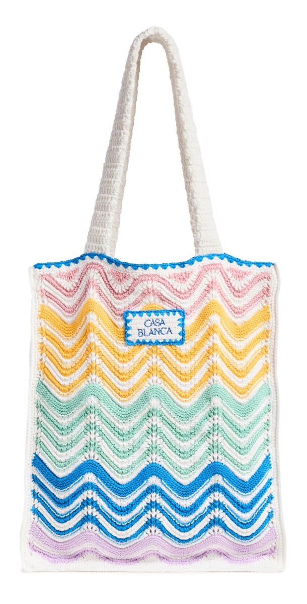 Casablanca Wave Crochet Bag Gradient Wave