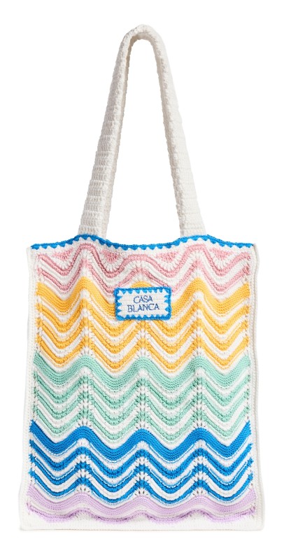 Casablanca Wave Crochet Bag Gradient Wave