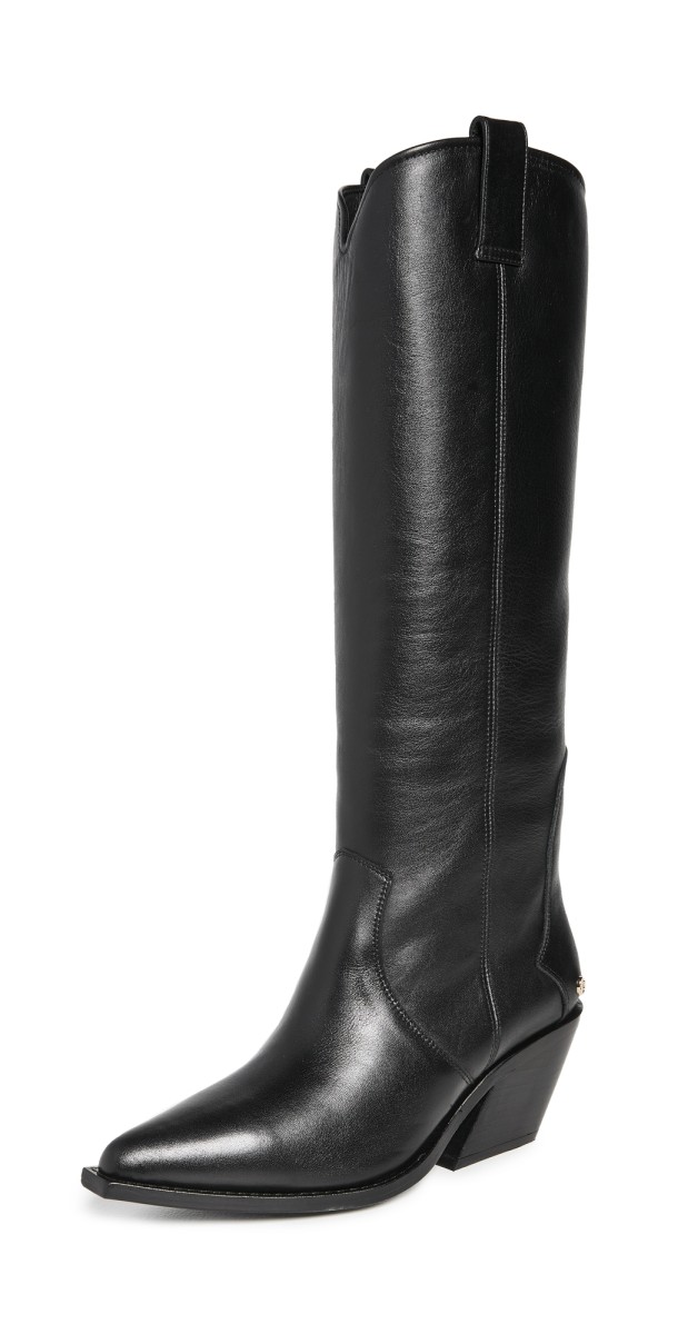 ANINE BING Tall Tania Boots Black