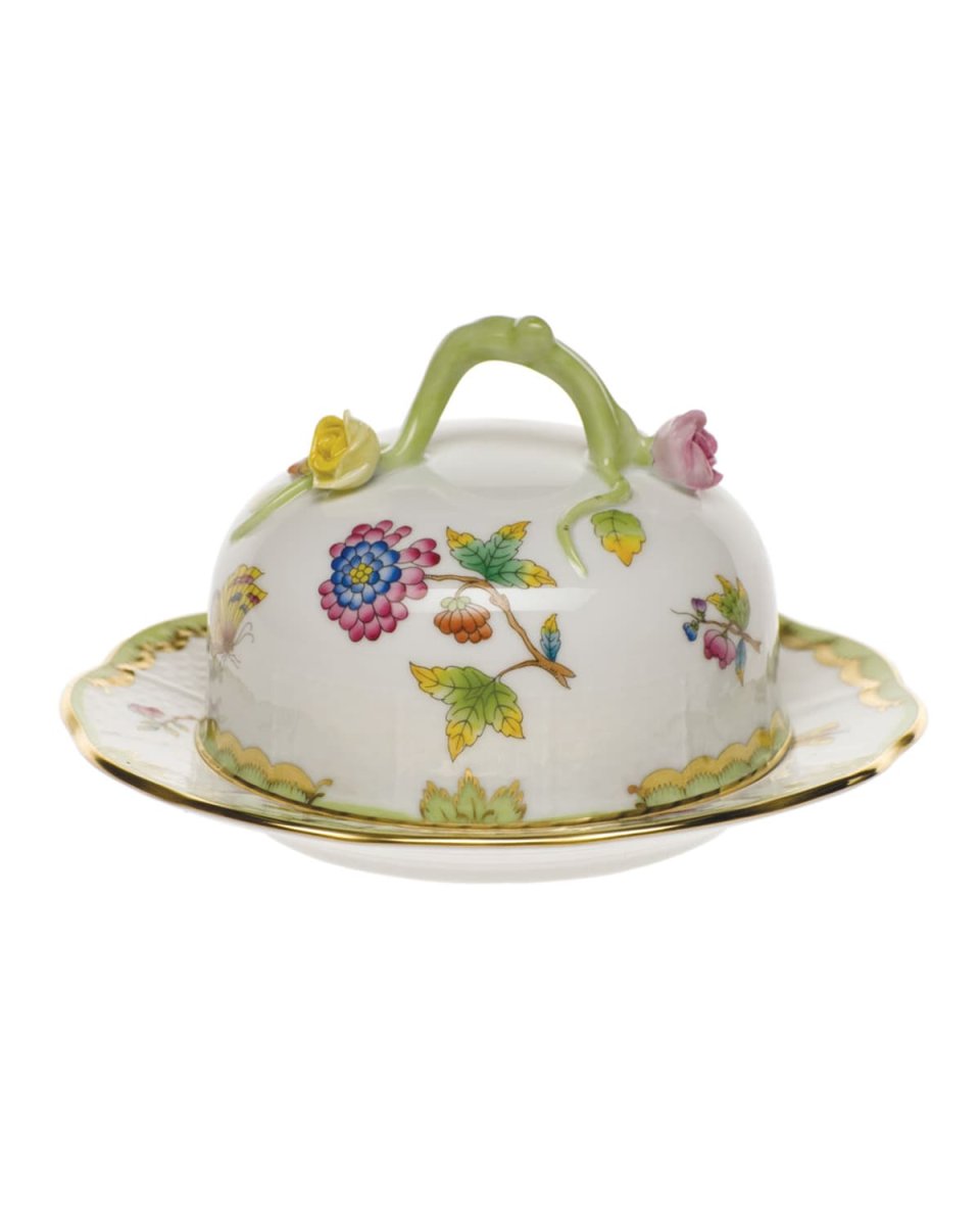 Queen Victoria Covered Butter Dish