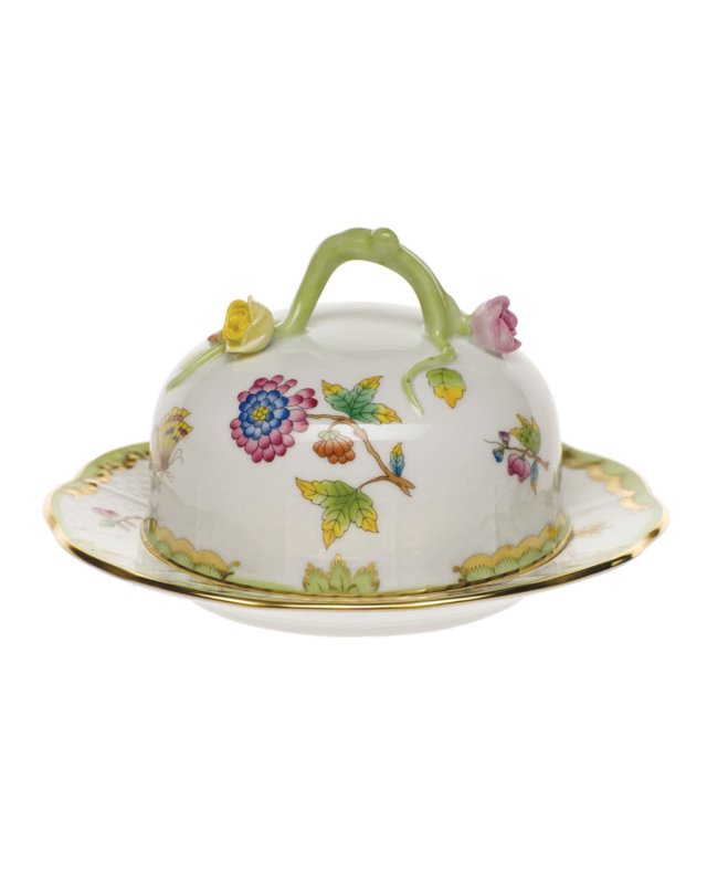 Queen Victoria Covered Butter Dish