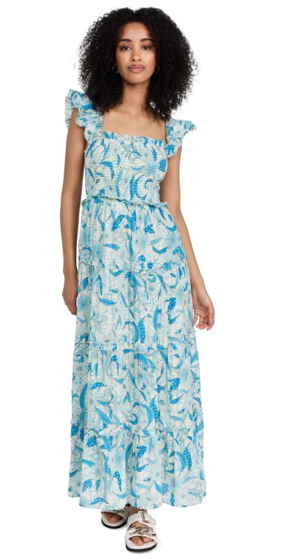 Love The Label Gaya Dress Priya Blue