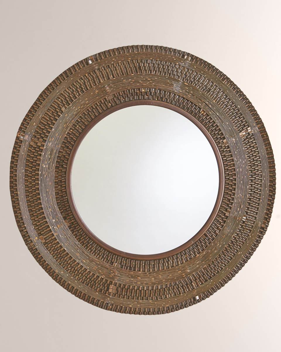 Round Ripple Mirror