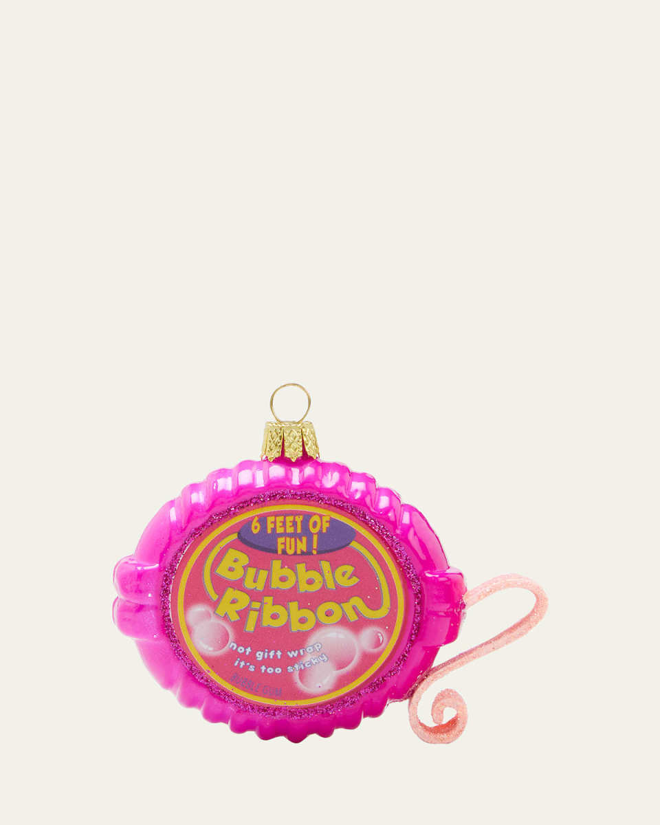 Bubble Gum Tape Christmas Ornament
