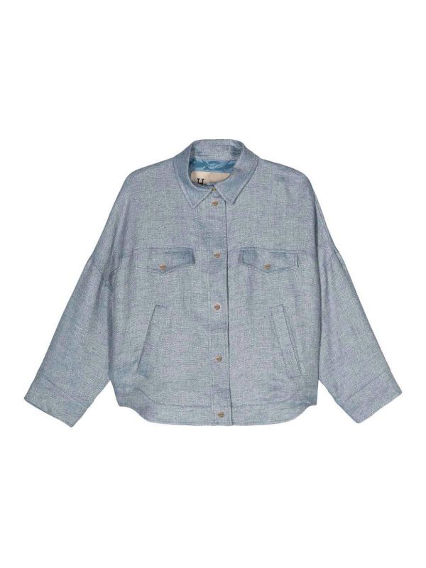 Herno Veste Casual - Bleu Clair