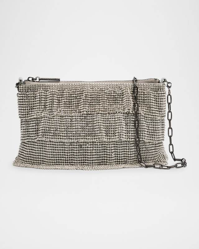 Evening Mesh Chain Shoulder Bag