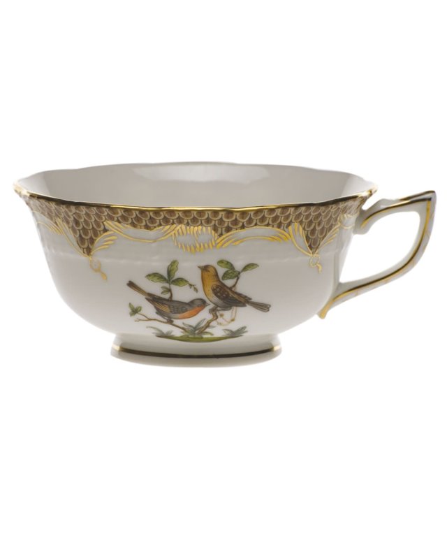 Rothschild Bird Brown Motif 09 Tea Cup
