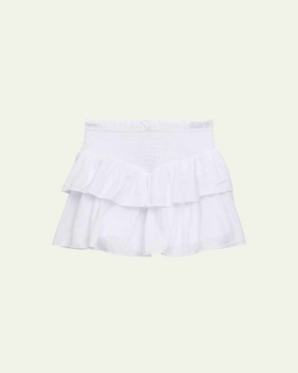 Girl's Brooke Smocked Skirt, Size S-