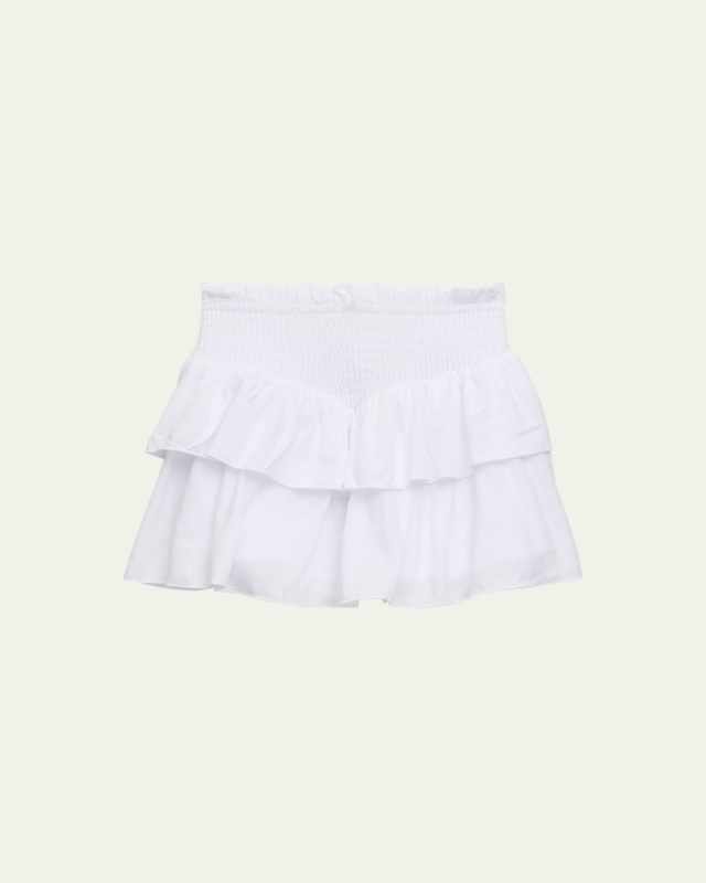 Girl's Brooke Smocked Skirt, Size S-