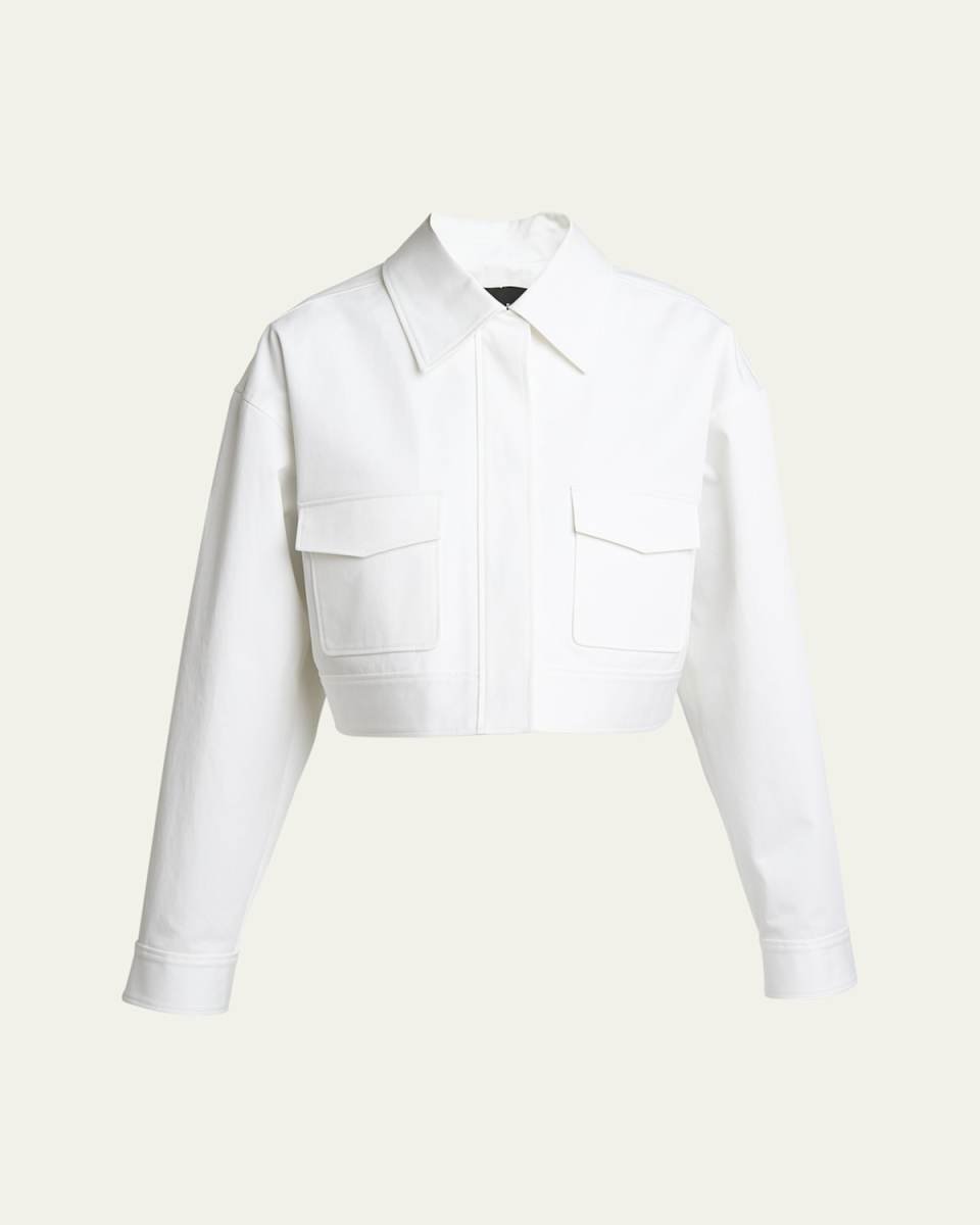 Dylan Cotton Twill Suiting Shirt Jacket