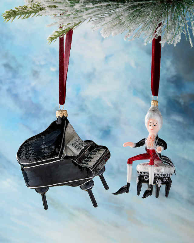 Mozart Christmas Ornament