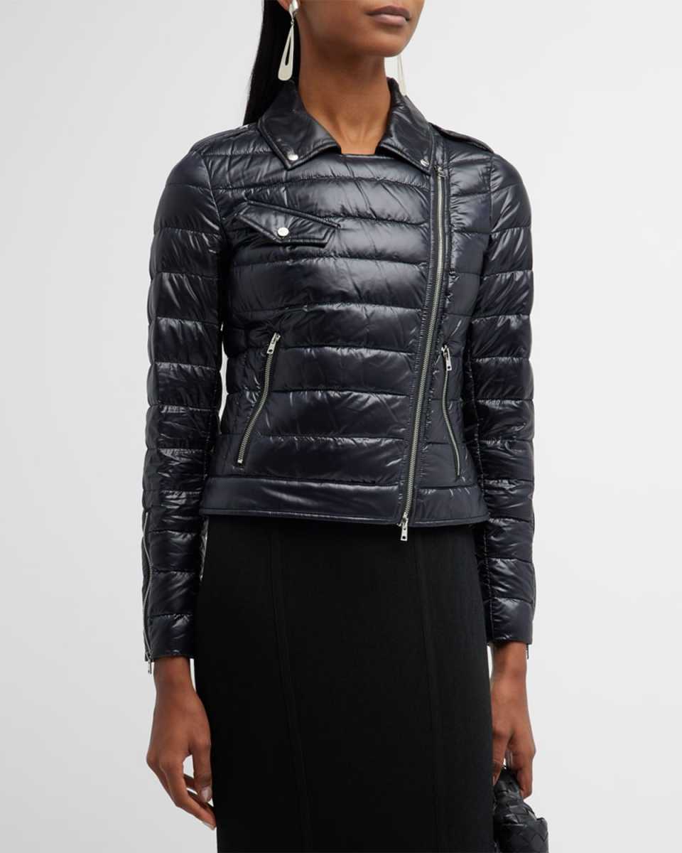Ultralight Nylon Down Motorcycle Jacket