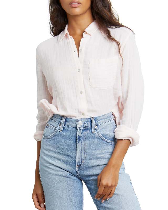 Ellis Gauze Button-Down Shirt