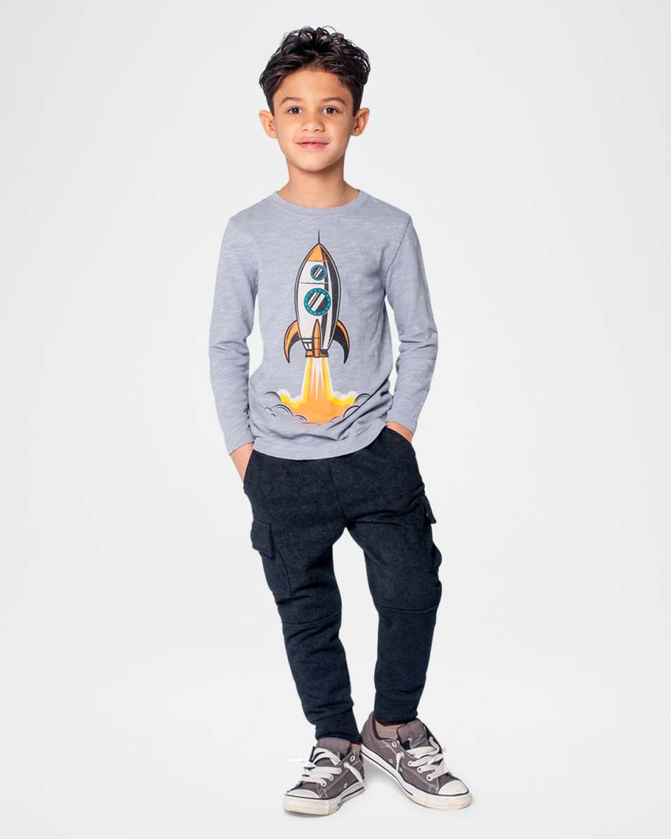 Boy's Blast Off Graphic T-Shirt, Size 2-10
