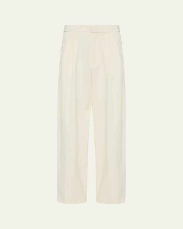 Adjustable Wool Pants