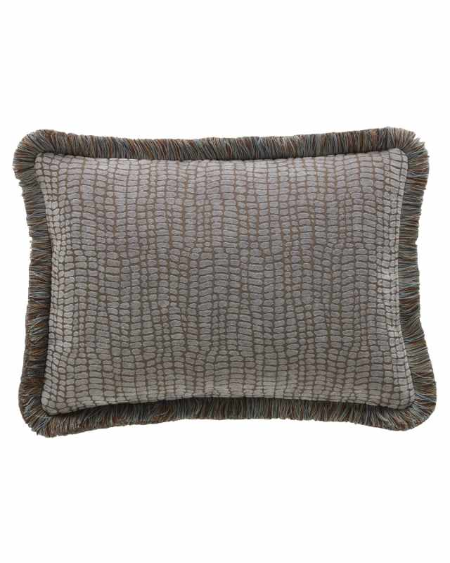Bella Crocodile Pillow, 14" x 20"