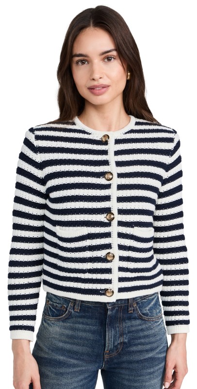 ba & sh Gaspard Cardigan Ecru