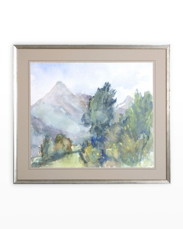 Watercolor Landscape VI Giclee, 35" x 31"
