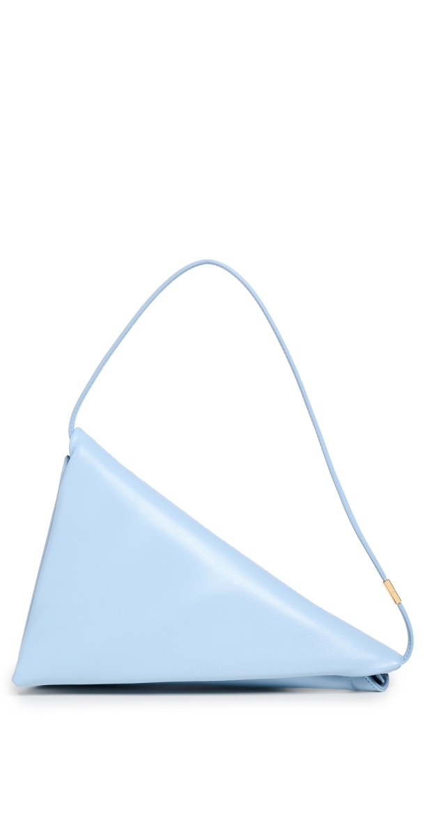 Marni Prisma Triangle Bag Smoke Blue