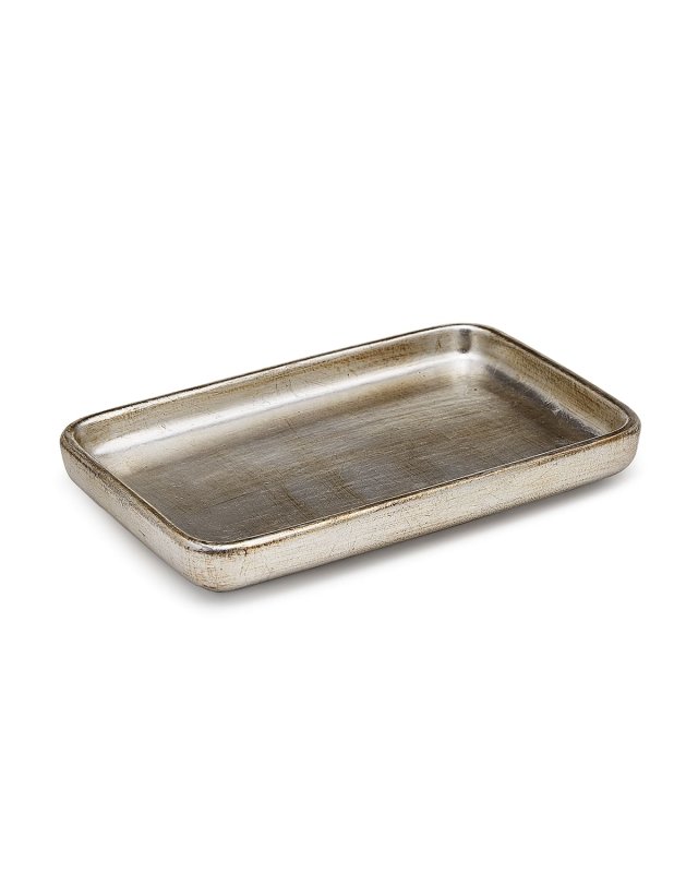 Ava Amenity Tray, Silver