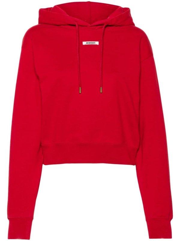 logo-patch hoodie