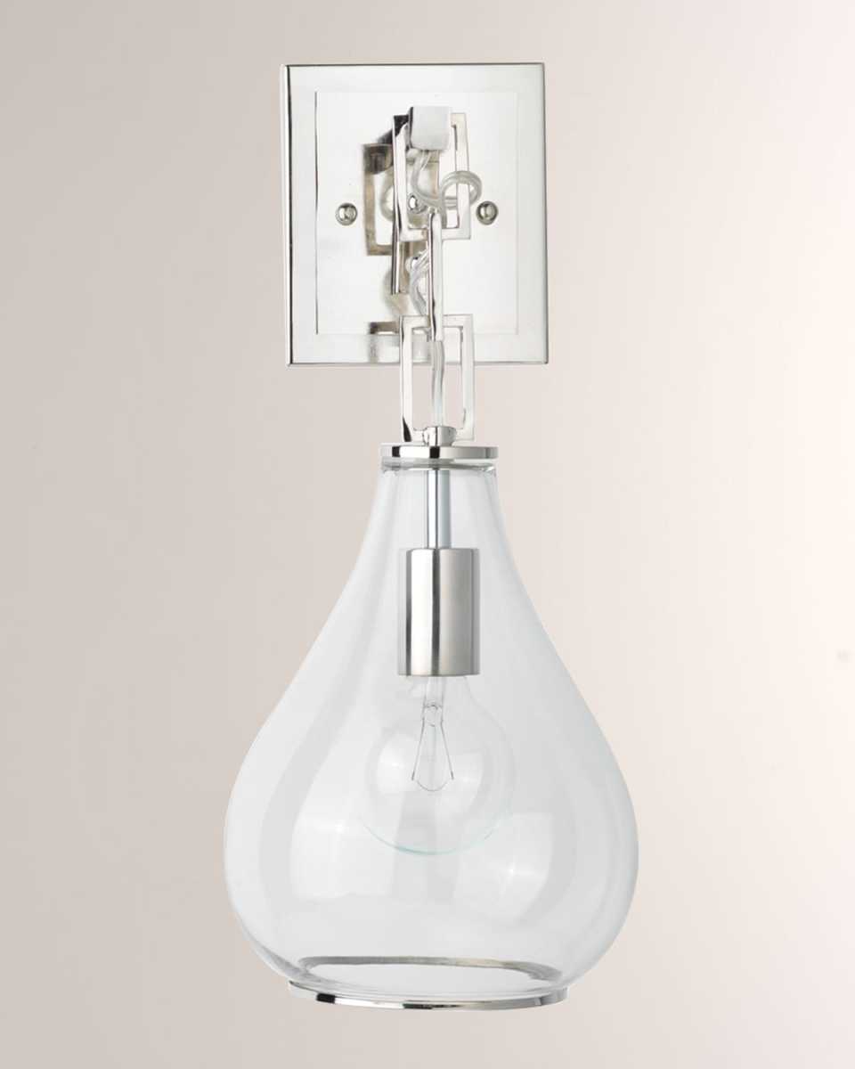 Tear Drop Hanging Wall Sconce