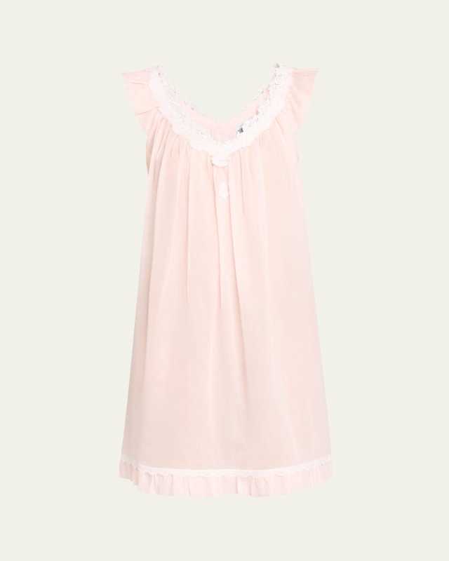 Coralie-1 Lace-Trim Babydoll