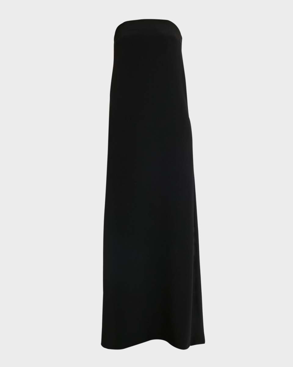 Alya Silk Cady Strapless Dress