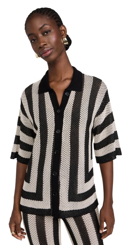Seven Wonders Ziggy Top Black/Sand