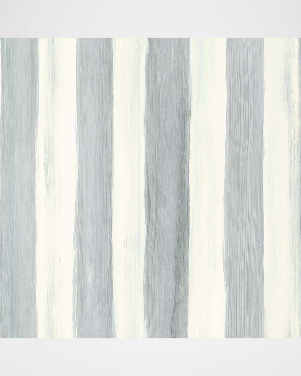 Sterling Stripe Wallpaper, 20.5" x 32.8'