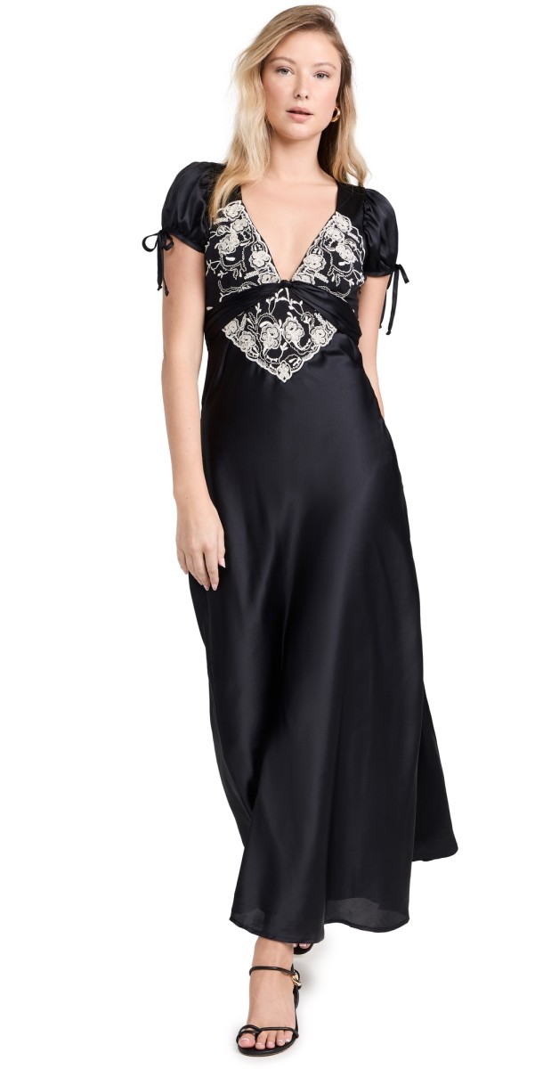 Free People Cooper Dress Black