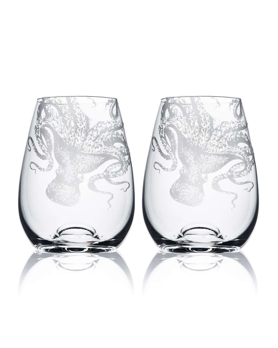 Lucy Stemless Wine Glasses, Set of 2