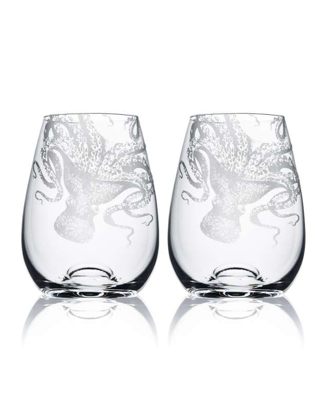 Lucy Stemless Wine Glasses, Set of 2