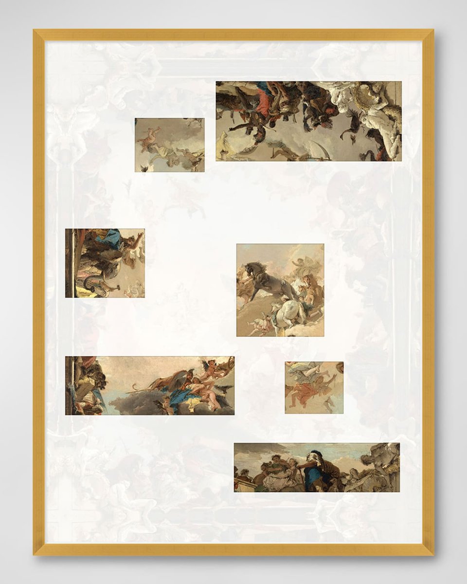 "Apollo's Journey 2" Framed Giclee