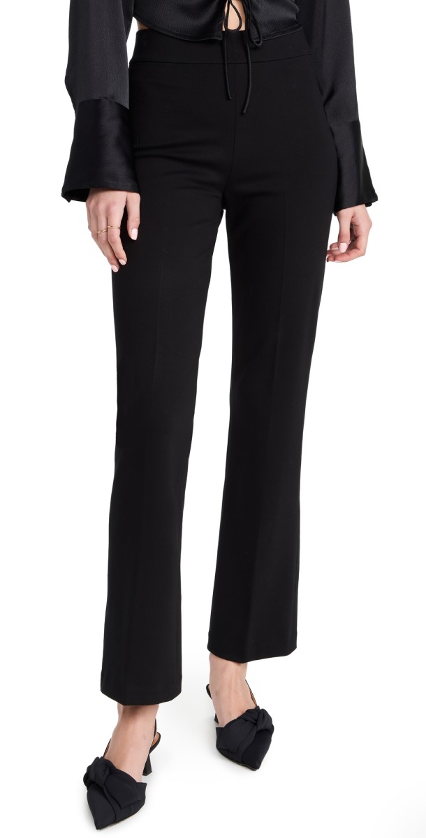 rag & bone Irina Ponte Pants Black