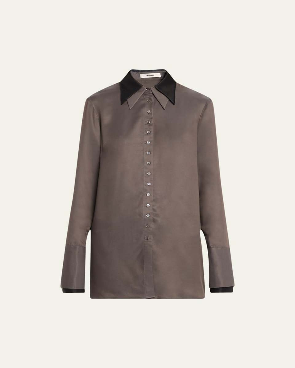 The Nuno Double-Layer Button Down Top
