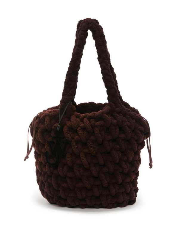 large Blanket Shopper chenille shoulder bag