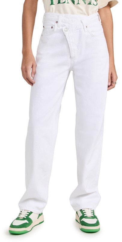 AGOLDE Criss Cross Jeans Milkshake