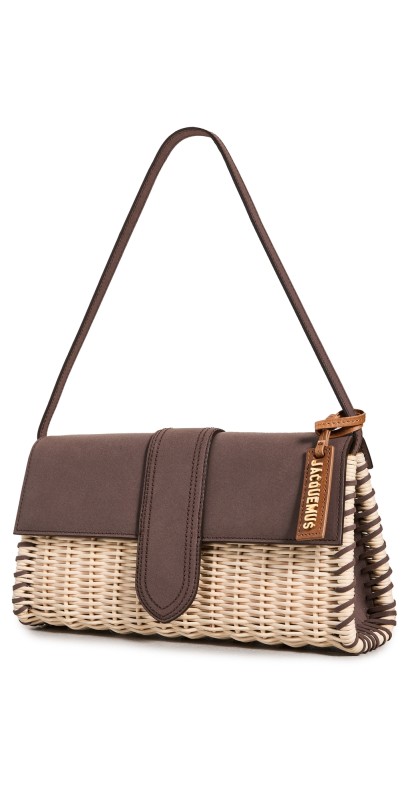 Jacquemus Le Bambino Long Osier Bag Brow