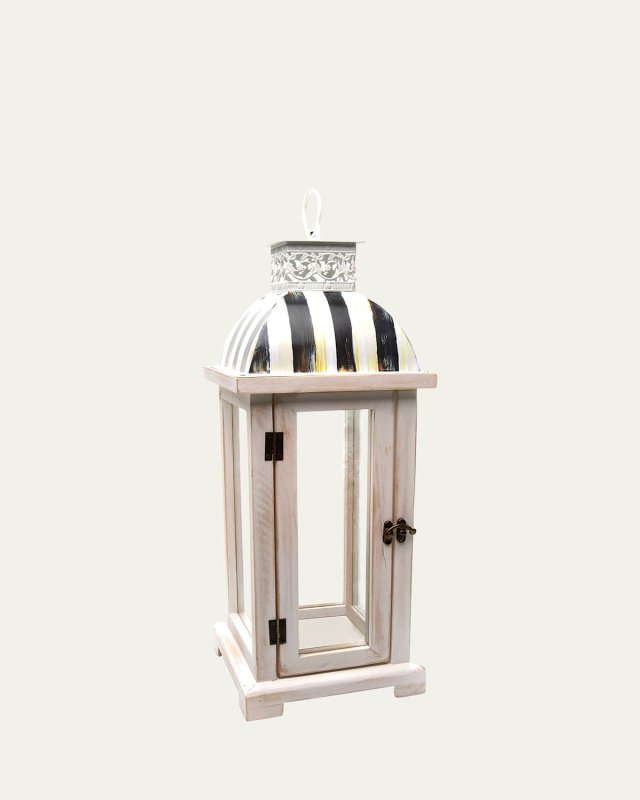 Courtly Stripe Lantern